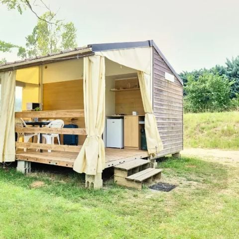 Safaritent 4 personen - Bungalow Toilé 3 Pièces 4 volwassenen (+ 1 kind -9 ans) Sans Sanitaire