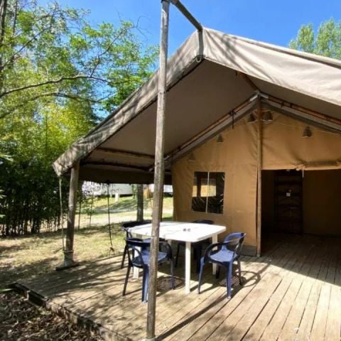 Safaritent 5 personen - Lodge Gezellig 3 Kamers 5 Personen Zonder Badkamer