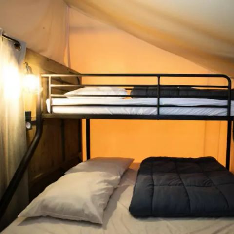 Safaritent 5 personen - Lodge Premium 3 kamers 5 personen Airconditioning