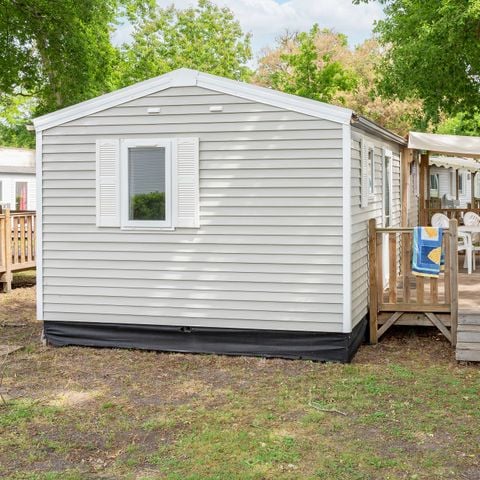 Stacaravan 6 personen - Classic XL | 2 slaapkamers | 4/6 pers. | Verhoogd terras