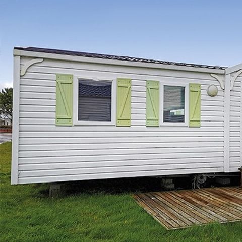 Stacaravan 6 personen - Classic XL | 2 slaapkamers | 4/6 pers. | Single terras | Klimaat.