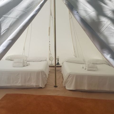 UNIEKE ACCOMMODATIE 8 personen - BELL TENT