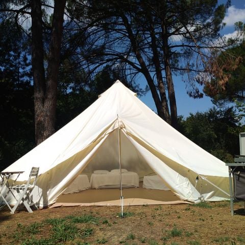 UNIEKE ACCOMMODATIE 8 personen - BELL TENT