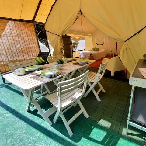 UNIEKE ACCOMMODATIE 6 personen - SAFARI TENT