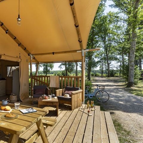 Safaritent 5 personen - LODGE 5p 2bed ****