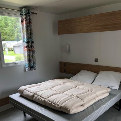 Stacaravan 4 personen - Comfort 27m² PMR 2 kamers inclusief terras + TV