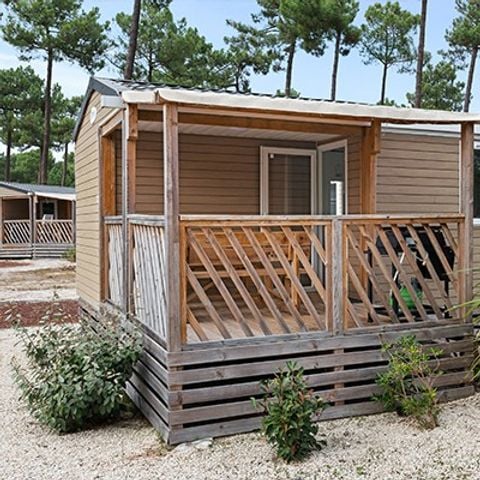 Stacaravan 6 personen - Mobile-home | Comfort | 3 Slaapkamers | 6 Pers. | Single terras | Air-con.