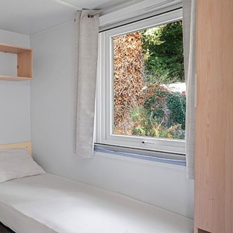 Stacaravan 4 personen - Mobile-home | Comfort XL | 2 slaapkamers | 4 pers. | Verhoogd terras | Airconditioning.