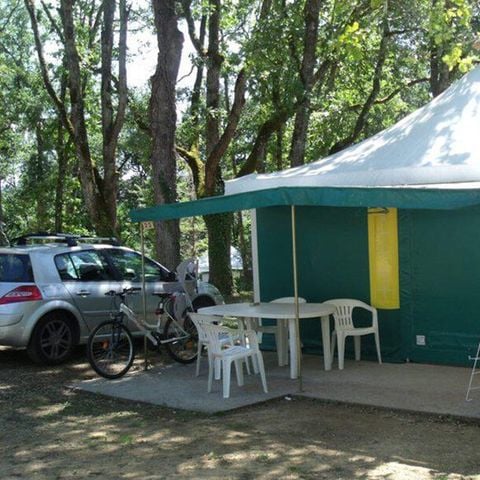 Bungalowtent 5 personen - Canvas bungalow 25m² - 2 kamers - [samedi]