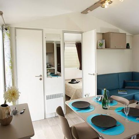 Stacaravan 6 personen - 2 kamers voor 4/6 personen