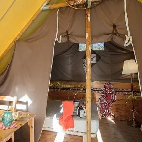 Safaritent 2 personen - Canadese PRM lodge, comfort tent met ontbijt; rolstoeltoegankelijk