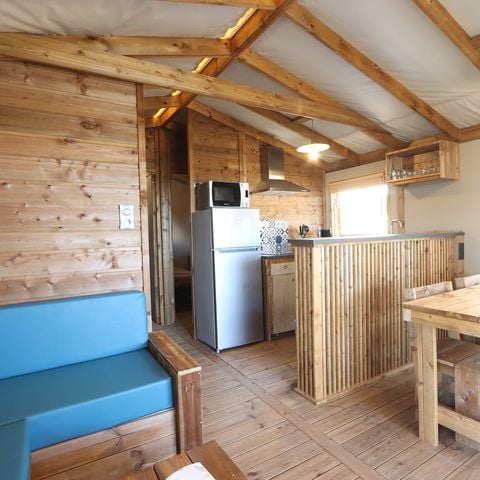 Safaritent 5 personen - Lodge Premium 32m²