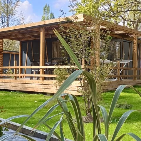 Safaritent 5 personen - Ty Lodge - 25m² - 2 kamers