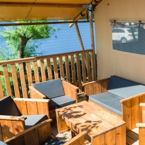 Safaritent 6 personen - LODGE Prestige CAMPING