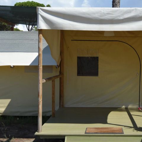 Safaritent 4 personen - SAFARI CONFORT (zonder sanitair)