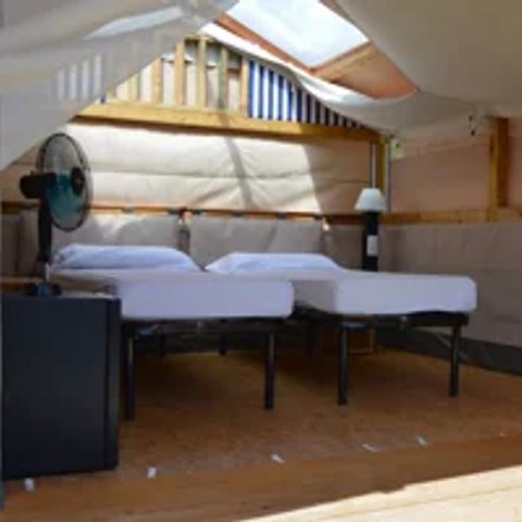 Safaritent 2 personen - MINI LODGE (zonder sanitair)