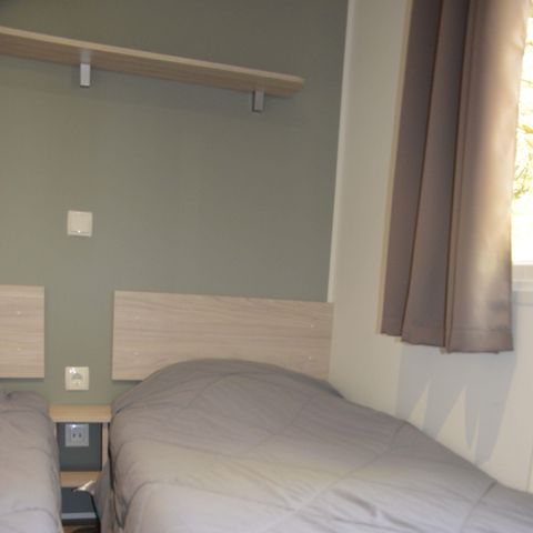 Stacaravan 6 personen - PREMIUM 3 slaapkamers