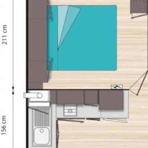 Stacaravan 2 personen - SLOOP