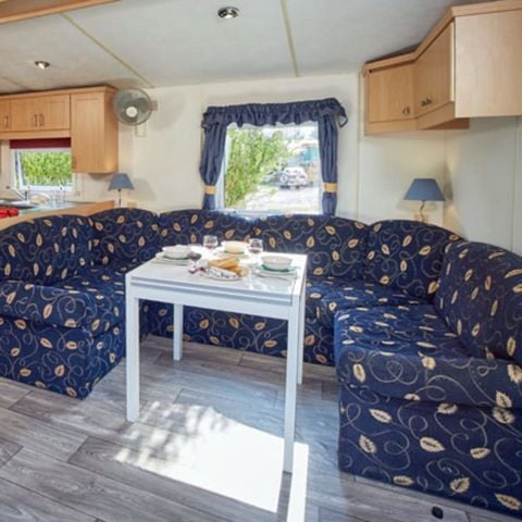 Stacaravan 8 personen - Classic | 3 slaapkamers | 6/8 pers. | Overdekt verhoogd terras | Airconditioning.