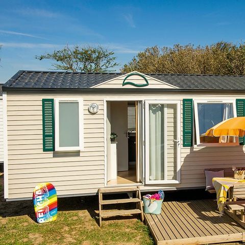 Stacaravan 6 personen - Mobile-home | Comfort | 3 slaapkamers | 6 pers. | Single terras