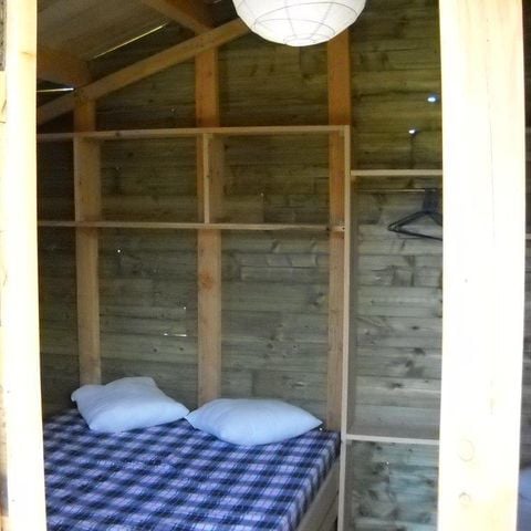 Bungalowtent 4 personen - Châtaigner hut zonder sanitair