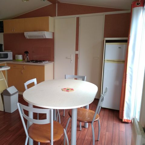 Stacaravan 6 personen - 2 slaapkamers voor 4/6 personen