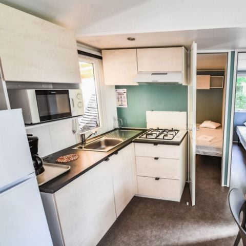 Stacaravan 7 personen - 3 slaapkamers CAMPING