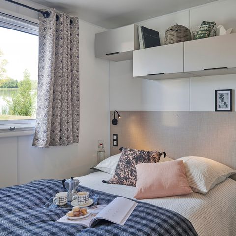 Stacaravan 6 personen - Premium 34 m² - 3 slaapkamers (incl. beddengoed + handdoeken)