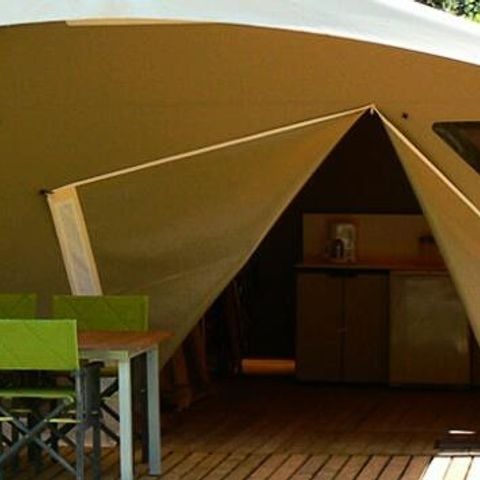 Bungalowtent 5 personen - LITTLE LODGE zonder sanitair