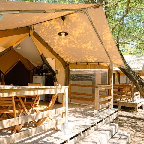 Safaritent 5 personen - Tent Lodge Victoria 2ch 5pers