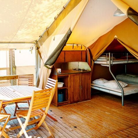 Safaritent 5 personen - Tent Lodge Victoria 2ch 5pers