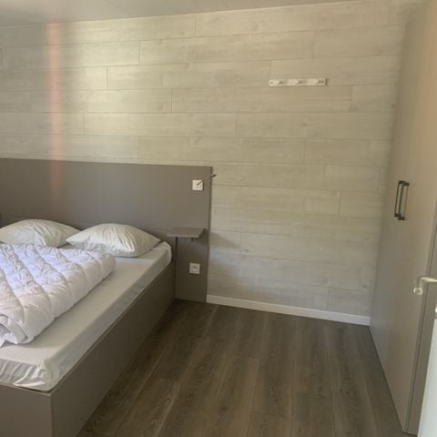 Stacaravan 4 personen - MOBIWOOD 40 PMR - 2 Slaapkamers