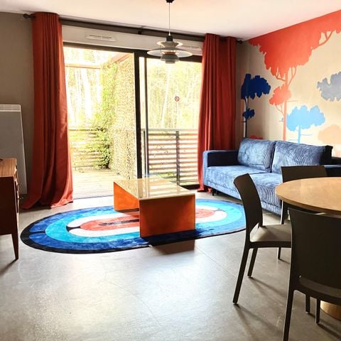 APPARTEMENT 4 personen - Premium Appartement 63m² 2 slaapkamers + SPA toegang + Opgemaakte bedden + handdoeken en lakens + Terras +TV+LV