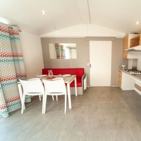 Stacaravan 6 personen - Evasion voor 6 personen 2 kamers PMR 30m² - Cote d'Azur