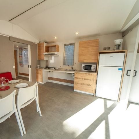 Stacaravan 6 personen - Evasion voor 6 personen 2 kamers PMR 30m² - Cote d'Azur