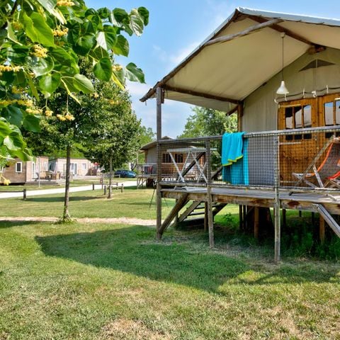 UNIEKE ACCOMMODATIE 5 personen - CABANE LODGE 4 SEASONS COMFORT op palen