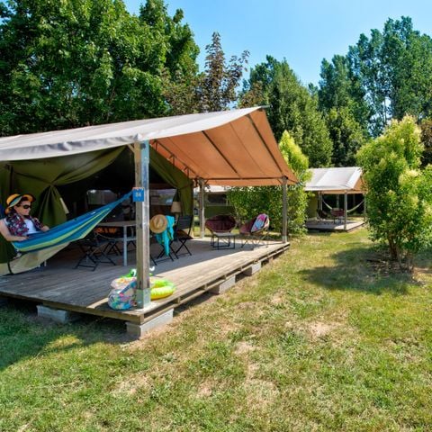 Bungalowtent 5 personen - FREEFLOWER ECO zonder sanitair