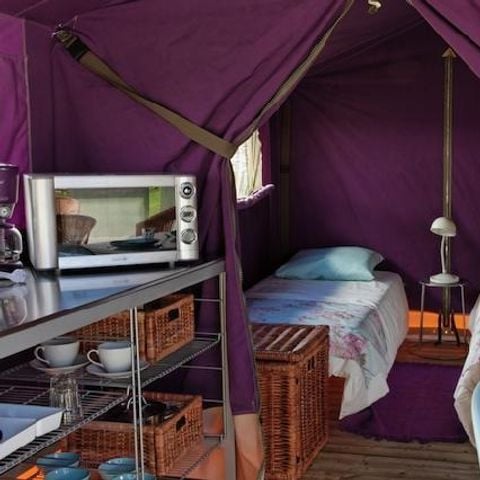 Bungalowtent 5 personen - FREEFLOWER ECO zonder sanitair