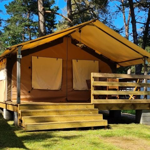 Bungalowtent 5 personen - Bungalow Toilé Luxe 3 Pièces 5 Personnes Sans Sanitaire