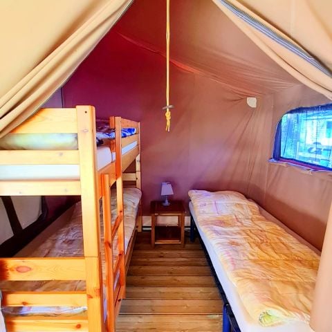 Bungalowtent 5 personen - Bungalow Toilé Luxe 3 Pièces 5 Personnes Sans Sanitaire PMR