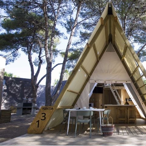 Safaritent 4 personen - Glamping Kentia