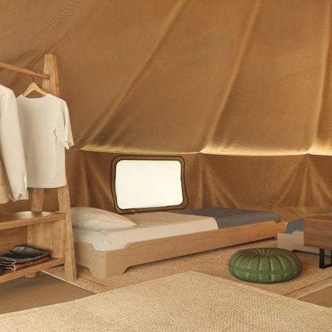 UNIEKE ACCOMMODATIE 3 personen - Glamping Bellentent Balsa