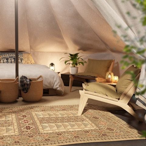 UNIEKE ACCOMMODATIE 3 personen - Glamping Bellentent Balsa