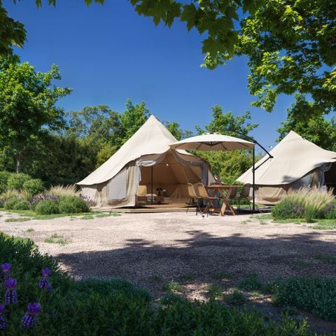 UNIEKE ACCOMMODATIE 3 personen - Glamping Bellentent Balsa