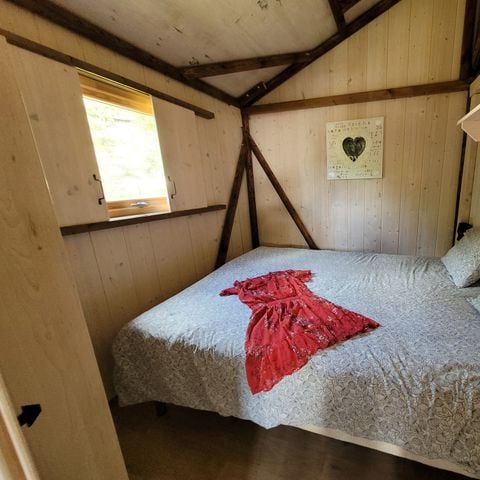 UNIEKE ACCOMMODATIE 5 personen - Insolite Premium - Cabane lodge Africa 2 slaapkamers - met sanitair