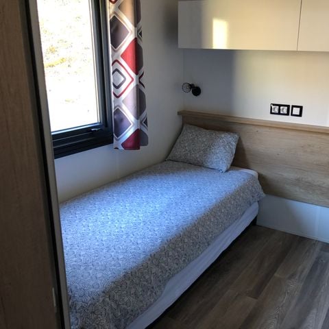 Stacaravan 6 personen - Privilège 3 slaapkamers - 2 badkamers - airconditioning + TV