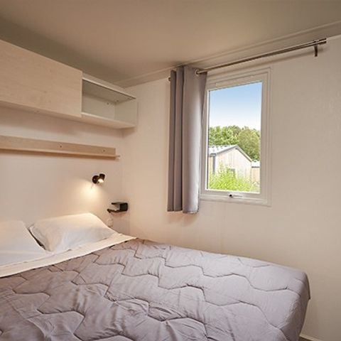 Stacaravan 6 personen - Comfort | 3 Slaapkamers | 6 Pers | Verhoogd terras | Airconditioning | TV