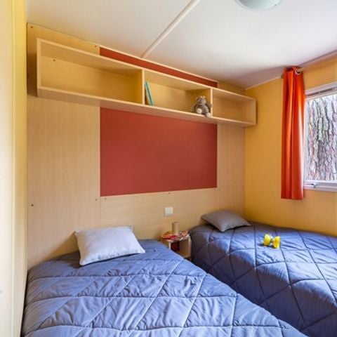 Stacaravan 4 personen - Klassiek XL | 2 slaapkamers | 4 pers. | Terras