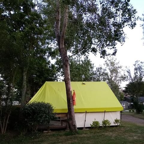 Safaritent 4 personen - Ecolodge SAHARI 17m² 2 kamers - zonder sanitair