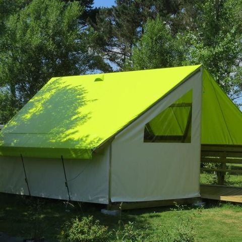 Safaritent 4 personen - Ecolodge SAHARI 17m² 2 kamers - zonder sanitair